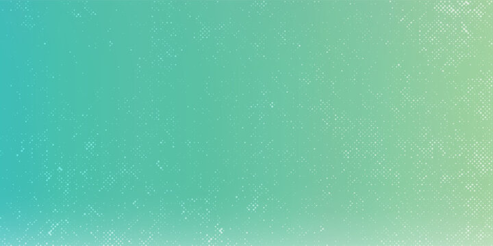 Gradient green teal background with a dotted texture. The background is vibrant and modern. Green and teal hues dominate the background. Minimal halftone texture, halftone dotted background vector