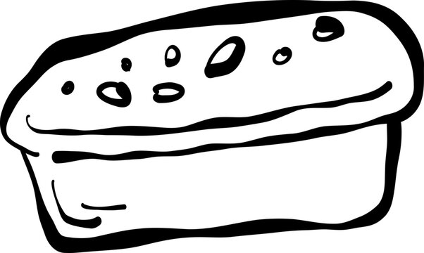 Baguette SVG, Croissant, Whimsical Bread, Handdrawn Bakery, French Bread, Pastries Illustration, French Cafe