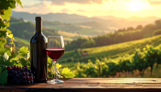 Wine by the Window with Vineyard View