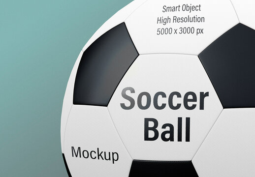 Soccer Ball Mockup