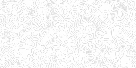 Minimal topography map area wallpaper. vector topo paper lines. Topographic contour lines grid map pattern. mountain relief. Contour hiking design wallpaper. © MdLothfor
