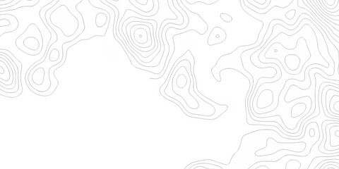 Minimal topography map area wallpaper. vector topo paper lines. Topographic contour lines grid map pattern. mountain relief. Contour hiking design wallpaper. © MdLothfor