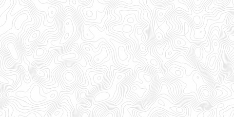 Minimal topography map area wallpaper. vector topo paper lines. Topographic contour lines grid map pattern. mountain relief. Contour hiking design wallpaper. © MdLothfor