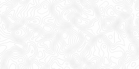 Minimal topography map area wallpaper. vector topo paper lines. Topographic contour lines grid map pattern. mountain relief. Contour hiking design wallpaper. © MdLothfor