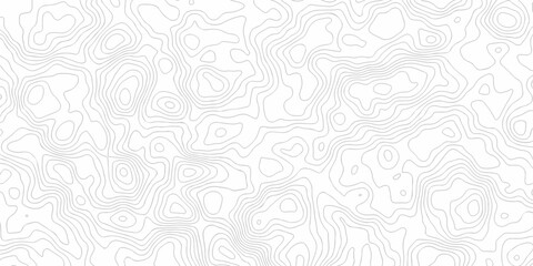 Minimal topography map area wallpaper. vector topo paper lines. Topographic contour lines grid map pattern. mountain relief. Contour hiking design wallpaper. © MdLothfor