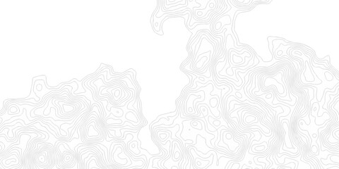 Obraz premium Minimal topography map area wallpaper. vector topo paper lines. Topographic contour lines grid map pattern. mountain relief. Contour hiking design wallpaper.