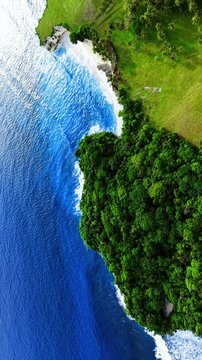 Watu Bela Beach, Pristine White Sand and Traditional Village Cliffs in West Sumba