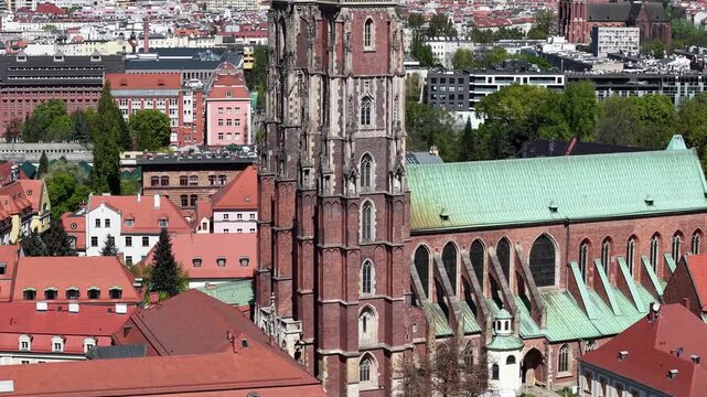 Ostrow Tumski in Wrocław, Poland