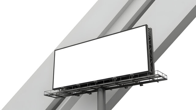 Blank Billboard Advertisement Space with Modern Design