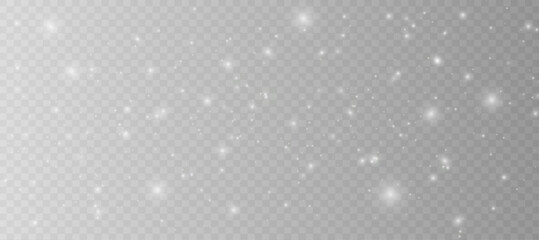 Vector magic glow. Sparkling light, sparkle dust png. Sparkling magical dust. Christmas light.  © Demian_STOCK