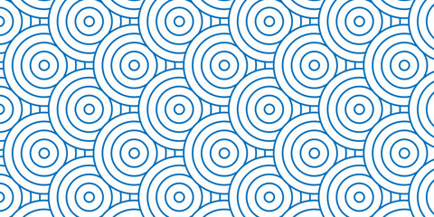 Fototapeta premium Vector paper minimal overlapping blue repeating. overlap fabric floral ornament fashion. abstract diamond pattern creative textile design. seamless clothing decoration geometric background.