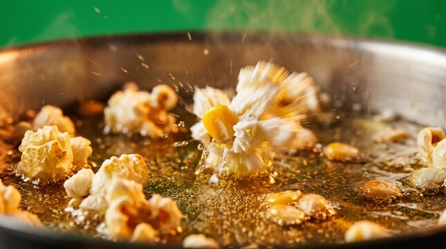 golden caramelized onions sizzling in cast iron skillet with butter closeup
