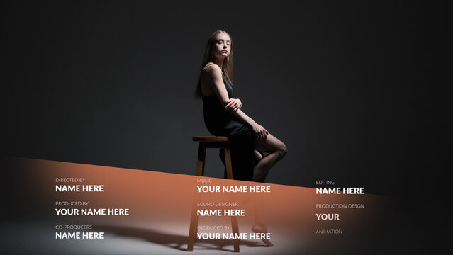 Gradient Broadcast Package Credits 1 &ndash; Smooth Color Gradient Motion Graphics, Titles, Lower Thirds, Logo, Transitions and Promo Elements for TV and Media