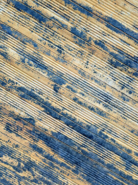 Abstract real life lined background with rust and paint close up surface