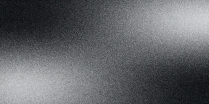 Gray gradient grain texture background gray black white monochrome smooth grainy backdrop design copy space vector illustration eps 10