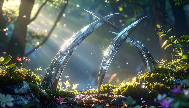 Mystical forest artifact