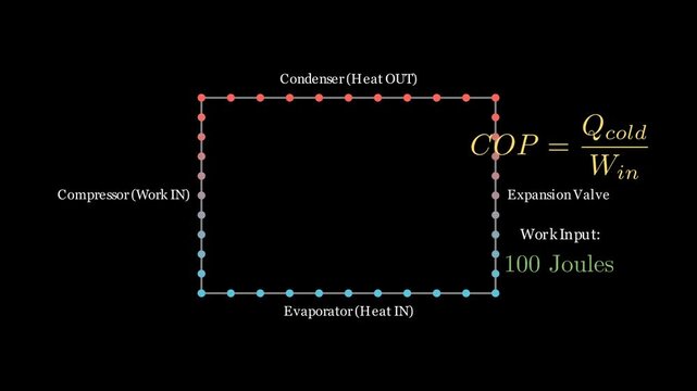 The physics of a refrigerator