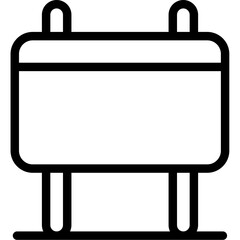 Obraz premium Sign posts Icon