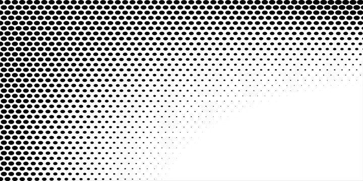 Dot Transparent Vector Gradient Blue Color Halftone Background Staggered Dots simple
