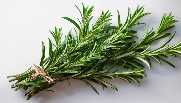 fresh rosemary herb with vibrant green leaves perfect for culinary and aromatic uses in cooking and home remedies
