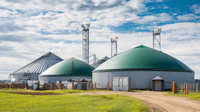 Waste and Sustainability Tech Modern farms also use environmental technologies. Examples: Biogas digesters using manure Nutrient management software Water recycling systems.