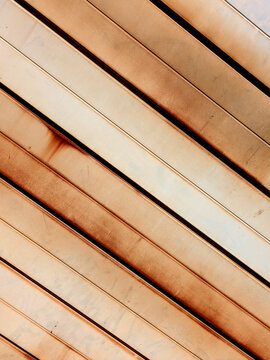 Abstract real life lined background with rust and paint close up surface