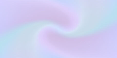 Fototapeta premium Holographic pastel pink lavender mint baby blue gradient background for web header, banner design. Cute hologram backdrop, soft smooth texture paper