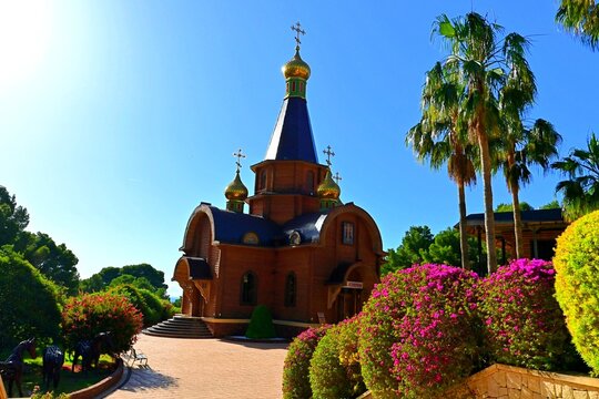 Russian Orthodox Church in Altea, Spain .
April 29 , 2026