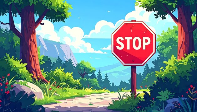Nature's pause signal