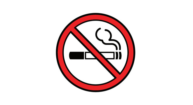 no smoking symbol without cigarette No Smoking Symbol