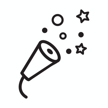Icon for Fireworks or Independence Day - 4th of July Party Snappers Champagne Poppers or Party Poppers