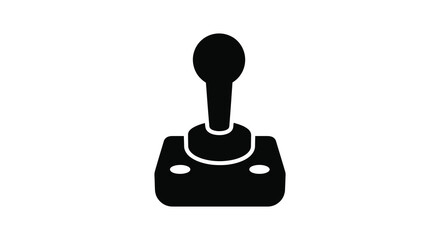 joystick controller silhouette high quality professional detailed modern elegant stylish clean © Kuntol02