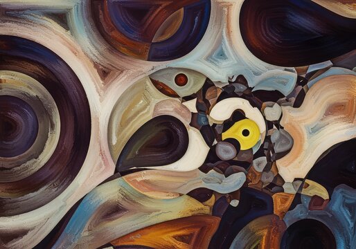 Ultimate non-objective complexity expressed through overlapping vibrant geometric and organic forms creating a dense visual field of pure energy and color, elaborate, impossible, visual