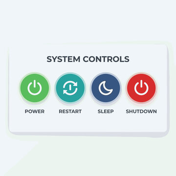 System Controls Power Controls With Power Button