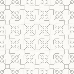 Obraz premium Angular drone grid connection system, Seamles pattern in line design. drone, grid, abstract, quadcopter, network, geometry vector. Angular drone grid connection system editable stroke pattern