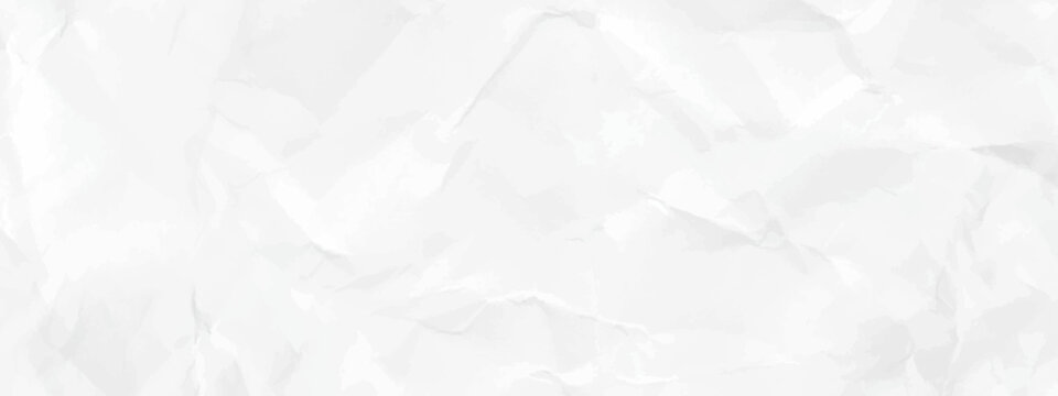 Paper texture Crumpled White. Crashed paper background or texture. Top view.