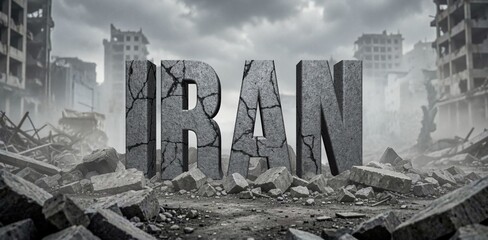 Obraz premium Iran en pierres