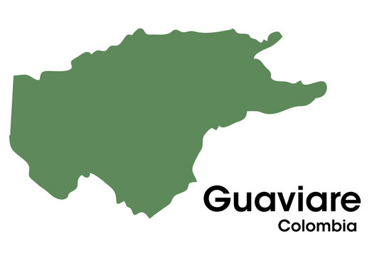guaviare colombia map