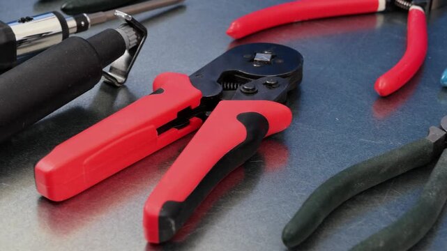Electrical Installation Tools  for Electrical Switchboard Assembly. 