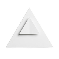 Fototapeta premium Folded white paper corner isolated on transparent background 