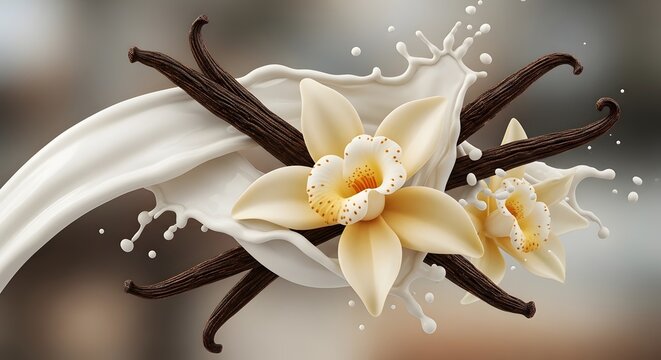 Vanilla Blossom and Pods
Floral Vanilla Symphony
Vanilla Bean Swirl
Orchid-Crowned Vanilla
Blooming Vanilla Composition
Cream and Vanilla Fusion
Stylized Vanilla Flowers
Vanillin Petal Splash
Gourmet 