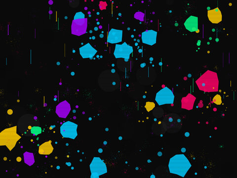 Urban Street Art Spray Paint Pattern Design
