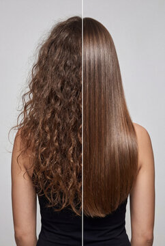 Salon Hair Repair Before After