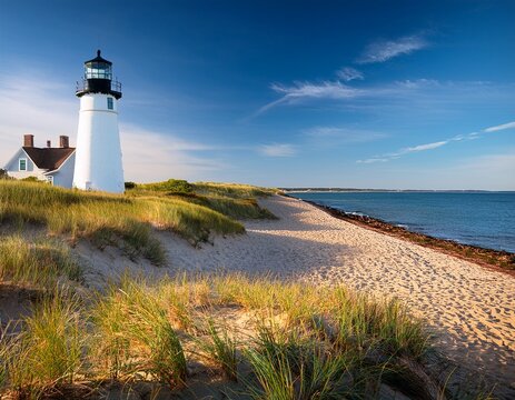 sankaty head light lighthouse nantucket island cape cod