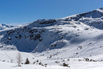 Fototapeta premium Rila Mountain near The Seven Rila Lakes, Bulgaria