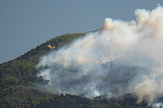 incendio monte faeta