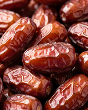 Close-up of dried dates