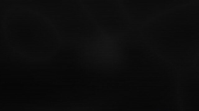 Premium Dark Minimalist 3D Black Fluid Background with Scanline Texture 4K Loop for Tech and Cyber Security
