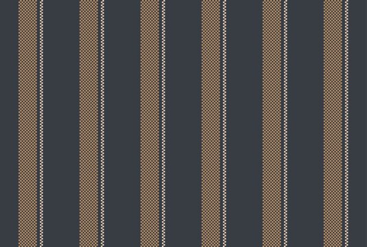 Stripes pattern seamless background. timeless navy blue, tan and beige vertical line stripe pattern suitable for men&rsquo;s shirts, ties and corporate branding