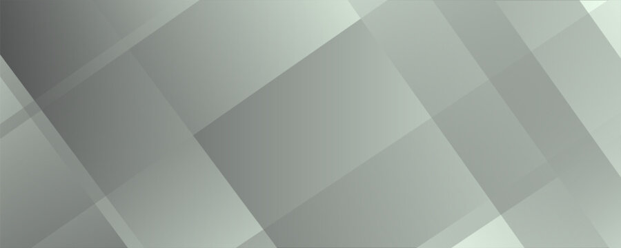 Abstract geometric background with overlapping transparent squares and rectangles in sage green and grey tones.